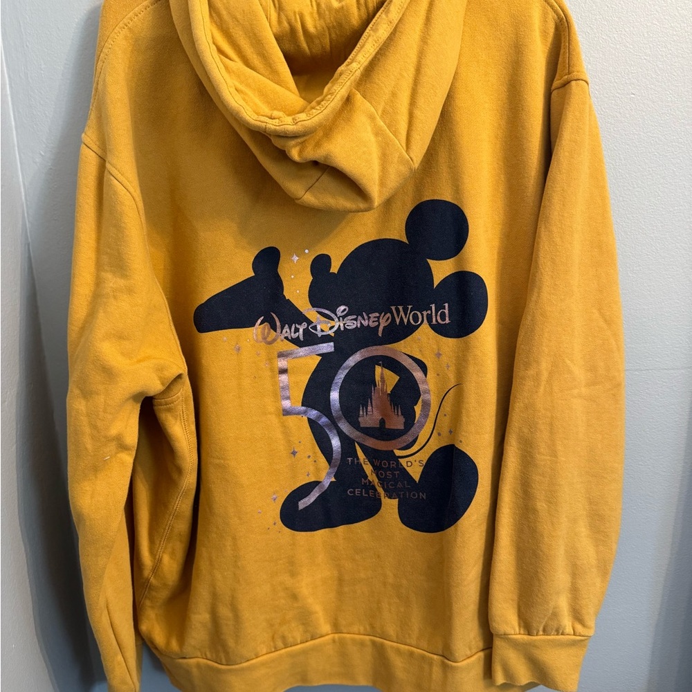 Disney World Men's or women’s Yellow Hoodie